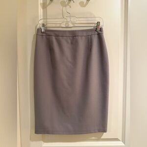 Elie Tahari Gray Pencil Skirt